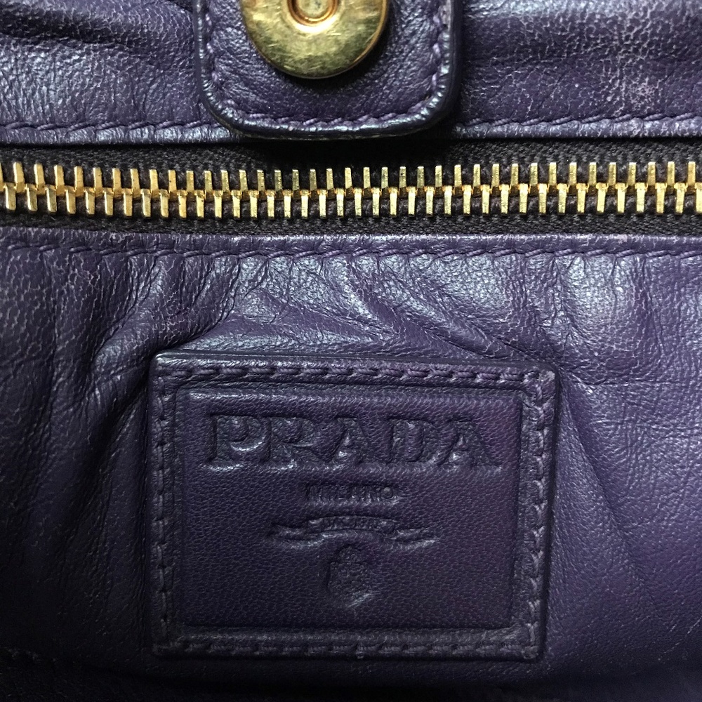 $2K Authentic PRADA Leather Handbag - Picture 6 of 8